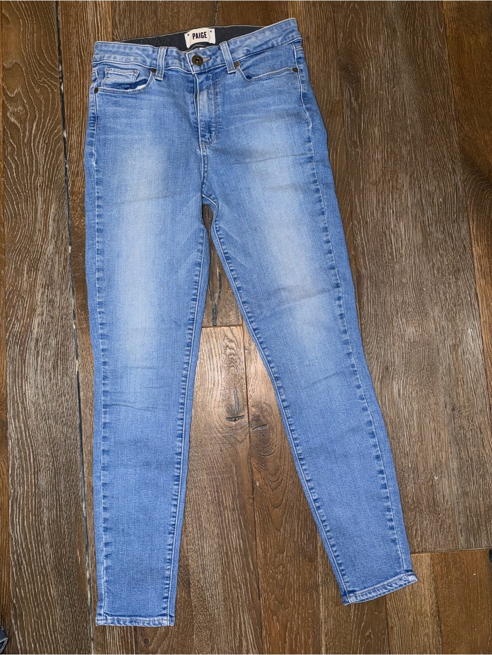 Womens/Juniors PAIGE Women’s Light Blue Skinny Jeans Size 28